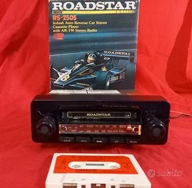 Autoradio vintage ROADSTAR RS-2505 con FM-Stereo