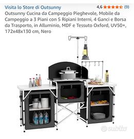 Mobile cucina campeggio