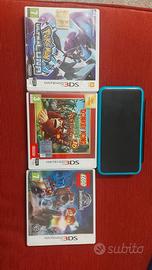 nintendo new 2ds  + 3 giochi