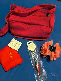 set accessori Red borsa portamonete...