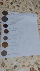 Monete da collezione pezzi 2 estere e Italiane