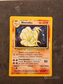 Ninetales Set base pokemon no prima 1a 1 edizione 