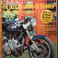 rivista THE CLASSIC MOTORCYCLE numero 7 anno 2001