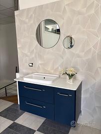 MOBILE BAGNO 108CM CON LAVABO SEMI INTEGRATO !