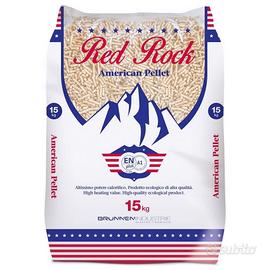 Pellet red rock