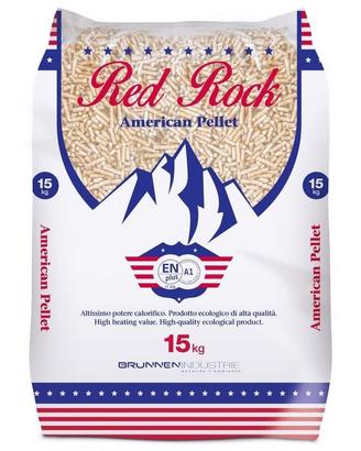 Pellet red rock