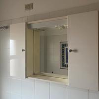 Specchiera bagno a due ante