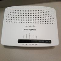 modem router adsl 2 + wi-fi n technicolor Fastweb