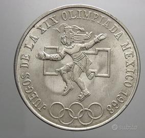 MESSICO 25 PESOS 1968 OLIMPIADI IN ARGENTO 720