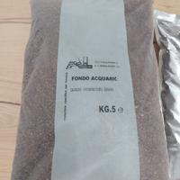 15 KG Ghiaia acquario quarzo ceramizzato bruno