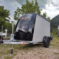 Carrello Rimorchio Furgonato Aerodinamico Ribassat