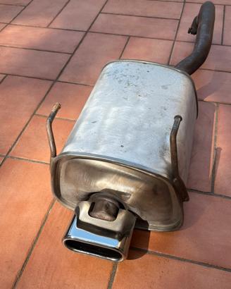 Terminale di scarico / marmitta originale Fiat 500