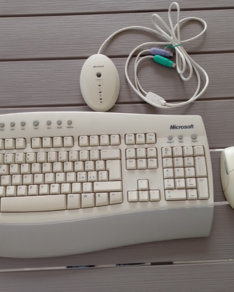 Tastiera + mouse wireless per pc