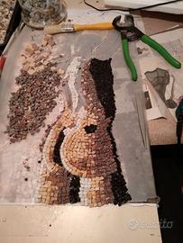 Mosaico artistico su vetro