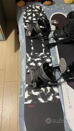 Ride taglia M 151cm 59-95kg pari al nuovo snowboar