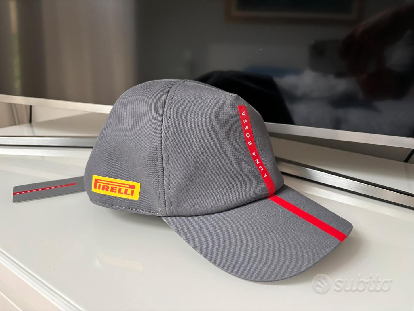 Baseball Cap Cappello Luna Rossa Prada Pirelli Cappellino Luna