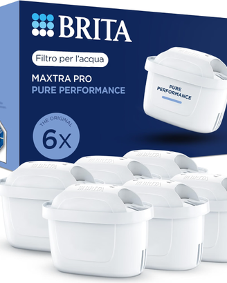 BRITA Filtro acqua rubinetto MAXTRA PRO P.P. 6 pz.