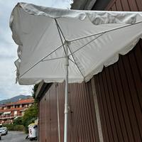 Ombrellone rettangolare inclinabile