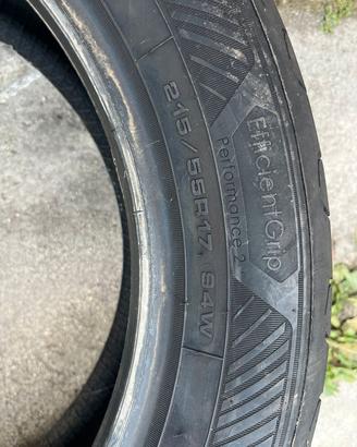 gomme 215 55 17 goodyear estive