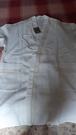 Vestaglia Vintage in piquet di cotone