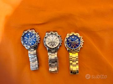 tre orologi