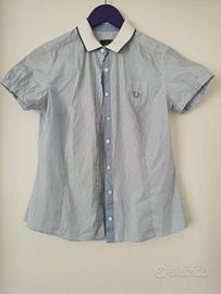 Camicia camicetta donna a righe Fred Perry M