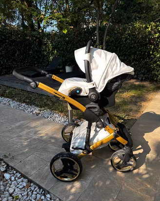 Passeggino Trio Junama Diamond Gold completo