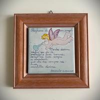 Quadretto artigianale Decorato a mano