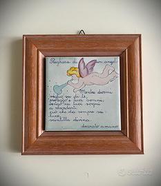 Quadretto artigianale Decorato a mano