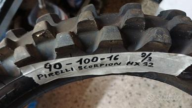 gomma pirelli scorpion mx32 90 100 16 mid soft