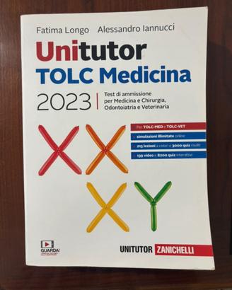 Libro Unitutor TOLC Medicina 2023