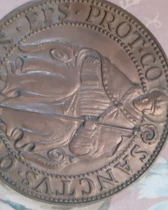 medaglioni in bronzo (9) correggio