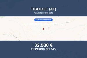 Immobile in asta di 130 m² con box auto a Tigliole