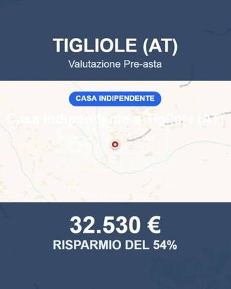 Immobile in asta di 130 m² con box auto a Tigliole