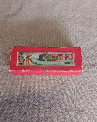 vecchia harmonica Echo da collezione M.HOHNER prod