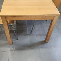 Tavolo Ikea 80x140 con 2 allunghe da 40cm