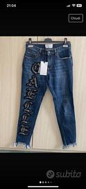 Jeans Gaelle Paris con brillantini