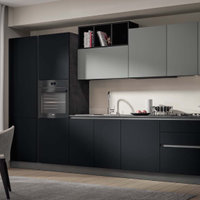 Cucina 363 A Gola completa di elettrodomestici