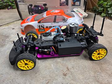Auto RC a scoppio nitro HSP con radiocomando