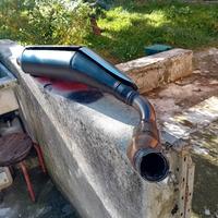 scarico originale honda hornet 2005 