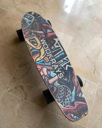 Skateboard elettrico + telecomando bluetooth