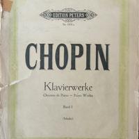 Spartito di Klavierwerke di Chopin, Edizione Peter