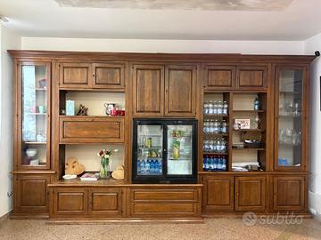 Set di 3 mobili - 2 armadi + tavolo