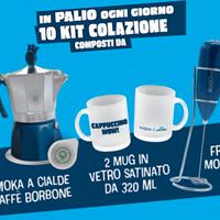 moka in cialde kit cappuccino borbone 