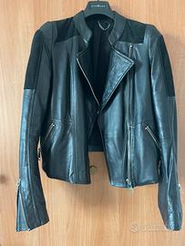 giubbotto di pelle pari nuovo