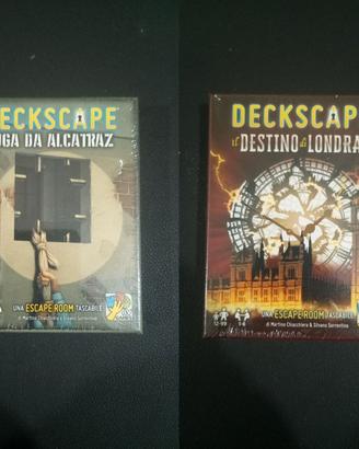 Deckscape: Il destino di Londra e Fuga da Alcatraz