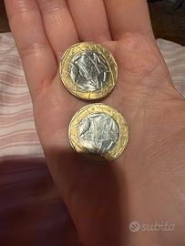 Moneta italiana 1000 lire 1997
