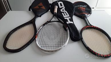 3 RACCHETTE TENNIS PROFESSSIONALI