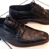 Scarpe Da Cerimonia in Pelle di Anguilla 42