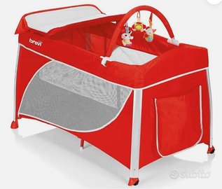 LETTINO DA CAMPEGGIO CON FASCIATOIO